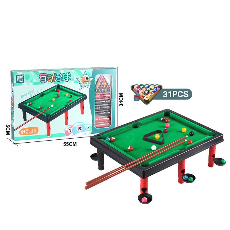 Launcho Interactive Double Bill Bar Battle Entertainment Room Family Mini Billiards Parent -Child Children toys