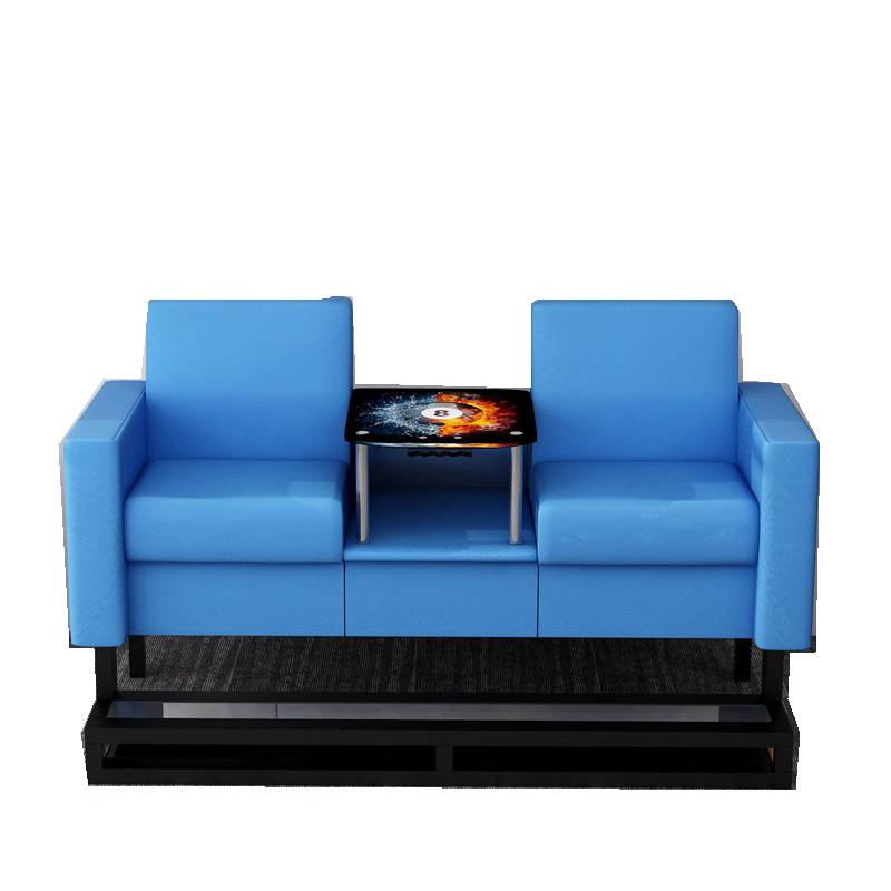 Billiards Room Observation Ball Hall Chair Hall Resting Chair Guanwang Chair solid wood steel pipe PU leather