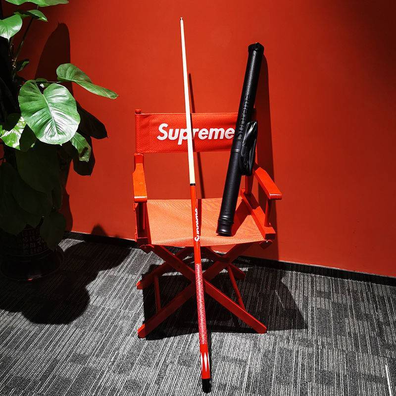 Red table club set Small desktop club table benon public pole Snooker club public pole Chinese black 8 eight club