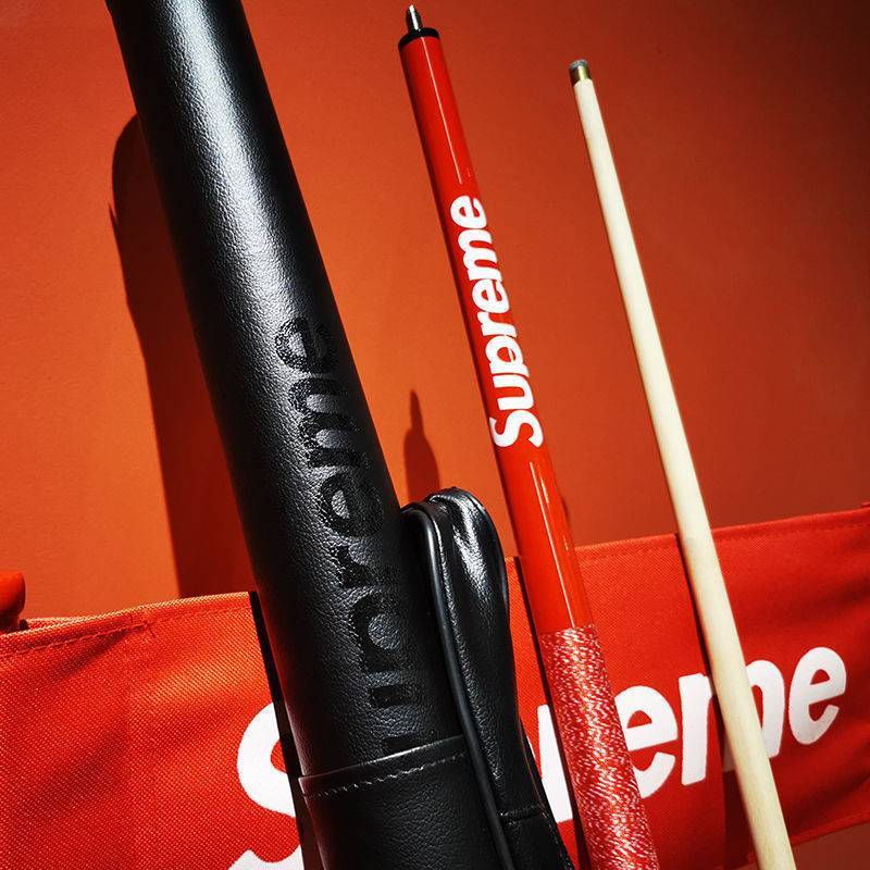 Red table club set Small desktop club table benon public pole Snooker club public pole Chinese black 8 eight club