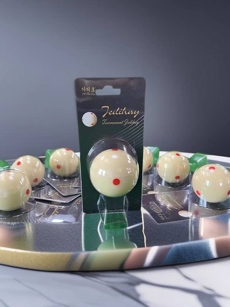 Billiards Mother Ball White Ball Chinese -style Taiwan 8A Crystal Ball Black Batskak Desktop Single Sale Training Mother Ball