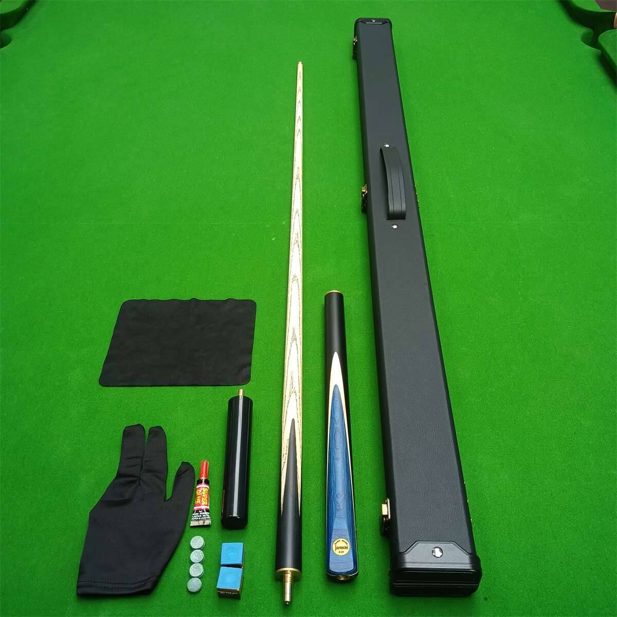 Small copper hoop fantasy blue+high -end rod box (leather head, chocolate, gloves, cloth rubbing, glue, lengthened handle)