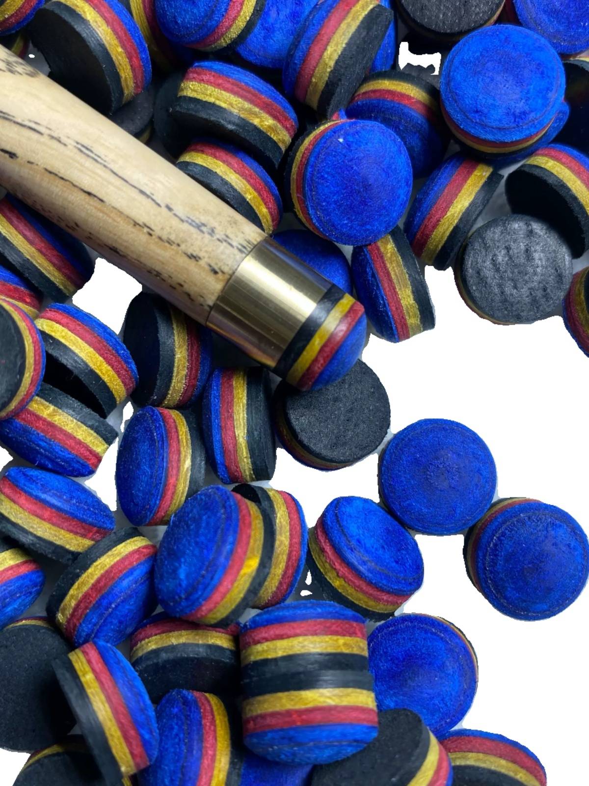 Shooting a twenty -ten Rainbow Terminal Rainbow Port Blue Peacock 11mm Multi -layer Black Black Black Black Table Club