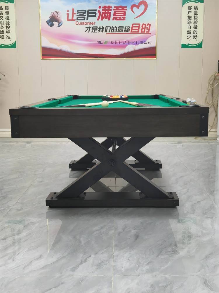 Billiards table Household American Fancy Channel Standard Standard Balls Folding horizontally