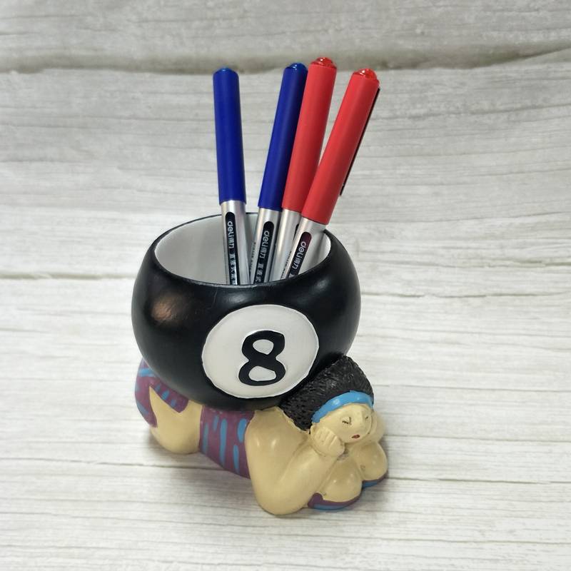 Billiards pen holder jewelry I decorate to give boyfriend billiards contest Billiards and handicraft billiards ratio ratio