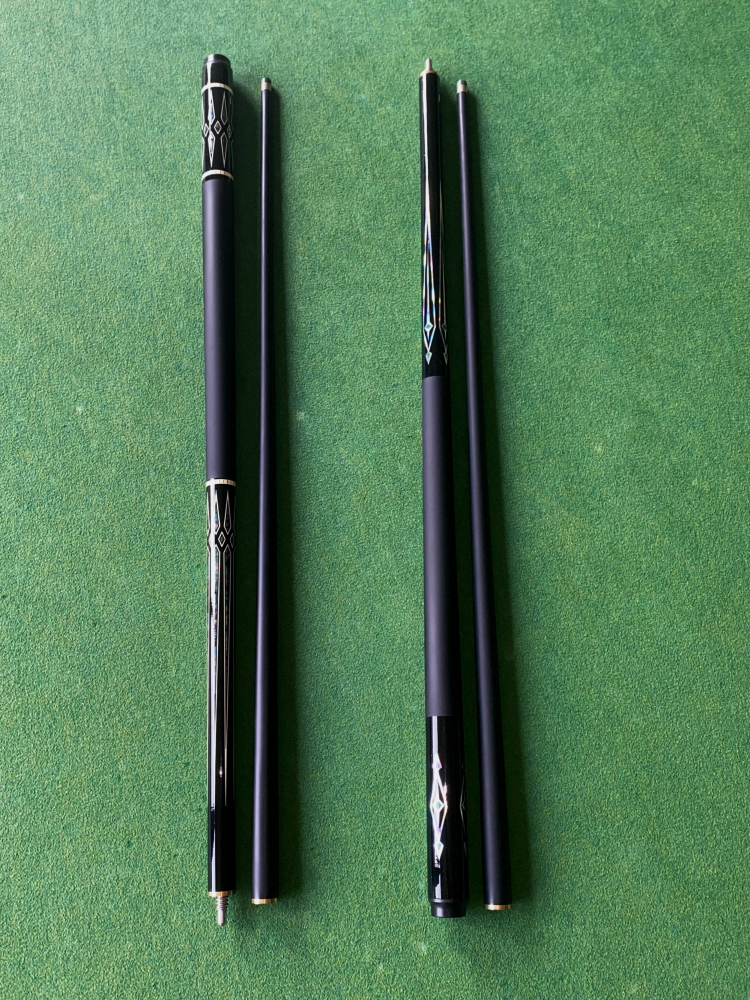 Black technology carbon fiber table club small header Snooker table club split Chinese -style eight ball nine balls passing public pole