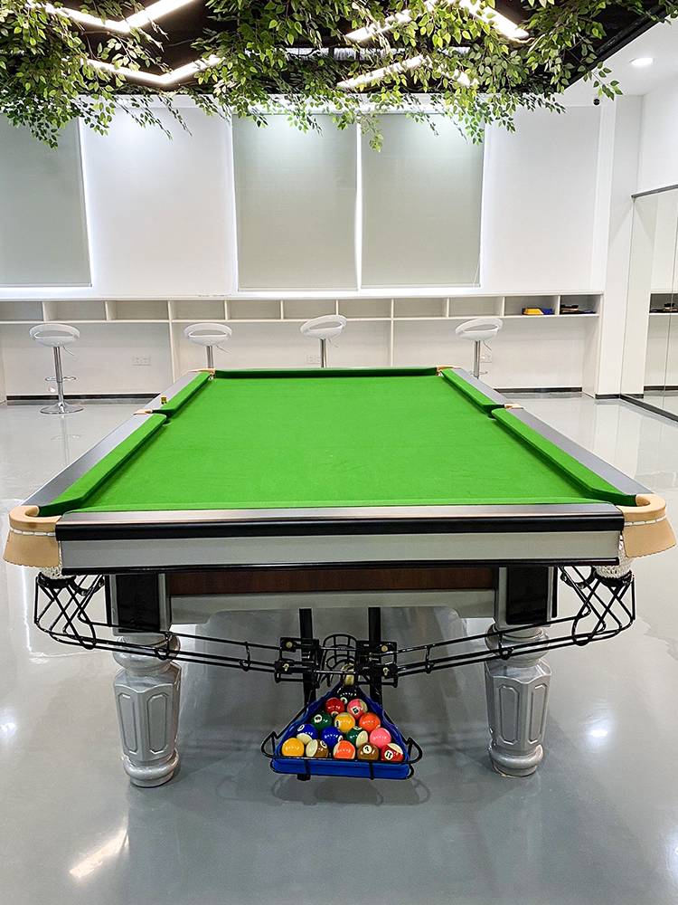 Billiards table Standardized Marble Midtopes Commercial Chinese Black Eight -American Family Building Topping Topping Taiwan Factory Direct Sales