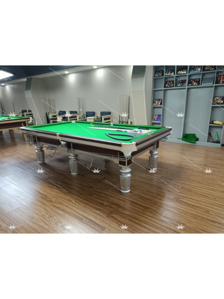 Qiao's Table Standard Adult Golden Legs and Silver Legs Chinese Black Black Davids Competition Ball Hall Commercial Boarding Table