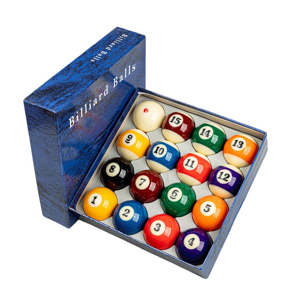 Crystal platform ball ball standard A set of billiard black eight accessories American large and small black 8 altar supplies Daquan