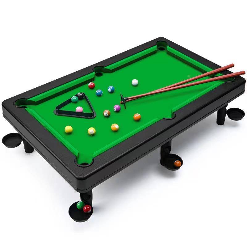 Children's mini -family billiard table simulation bill parent -child interactive puzzle room billiards men and girls toy gifts
