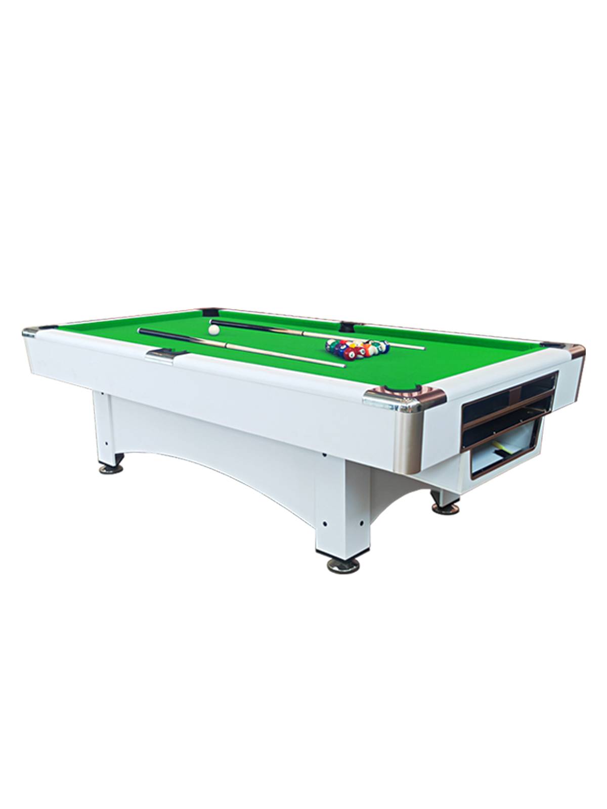 Billiards table American Standard Type Black Eight Multifunctional San -in -one automatic recovery table tennis table table ball table