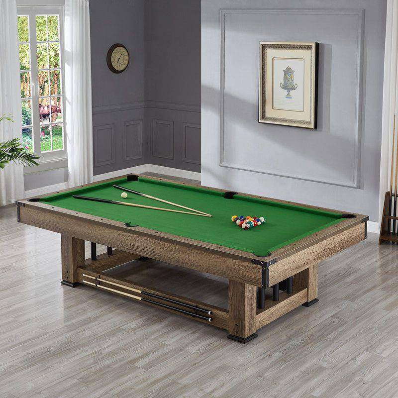 Billiards table Standard adult billiards, nine -ball multi -functional American Black Black Black Black Marioral Table Ball Case