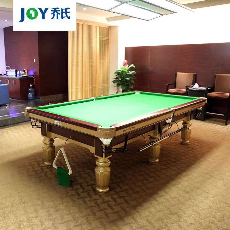 Billiards table genuine Joy Qiao's Black Eight Competition Standard Silver Legs Commercial Spot Case Chinese Family Top