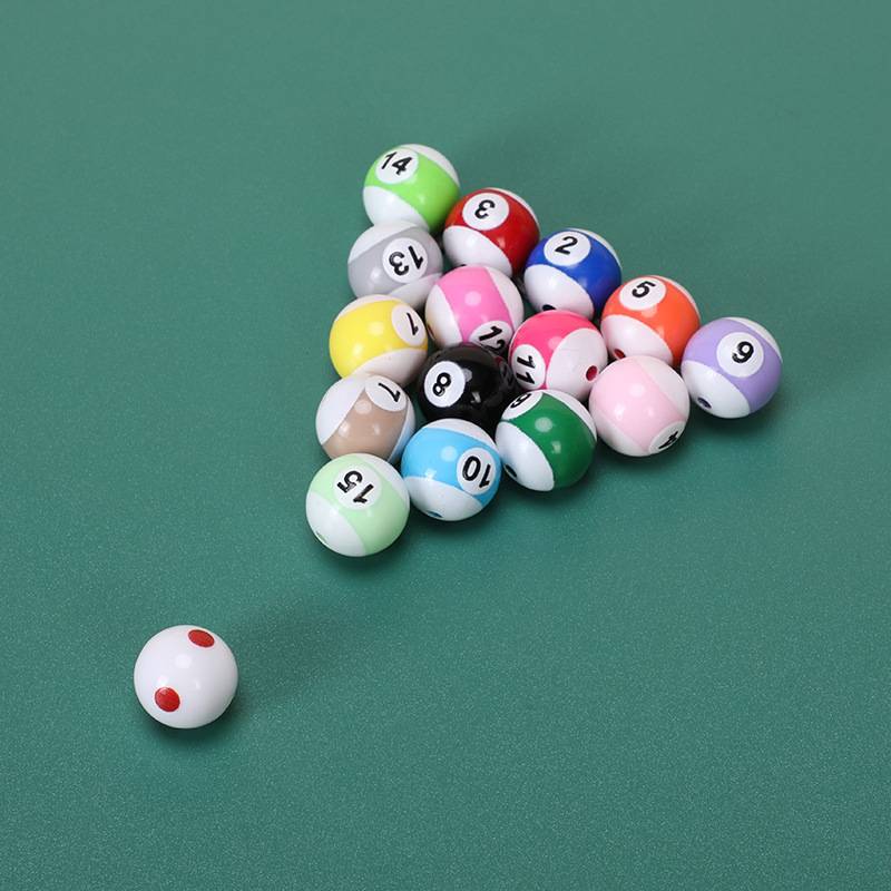 Mini Black Eight Ball Bracelet DIY Handmade Rope Corporation Ackli Color Color Channel Men's Women Couple Gifts