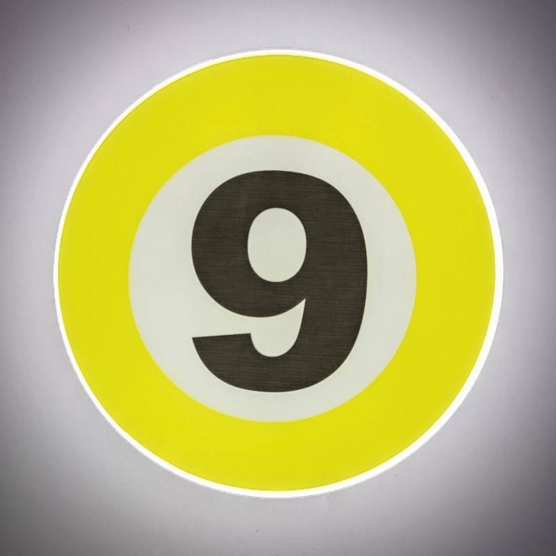 Number Light (No. 9) 210mm