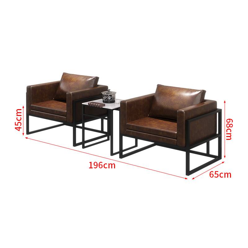 Double combination (black frame brown skin)