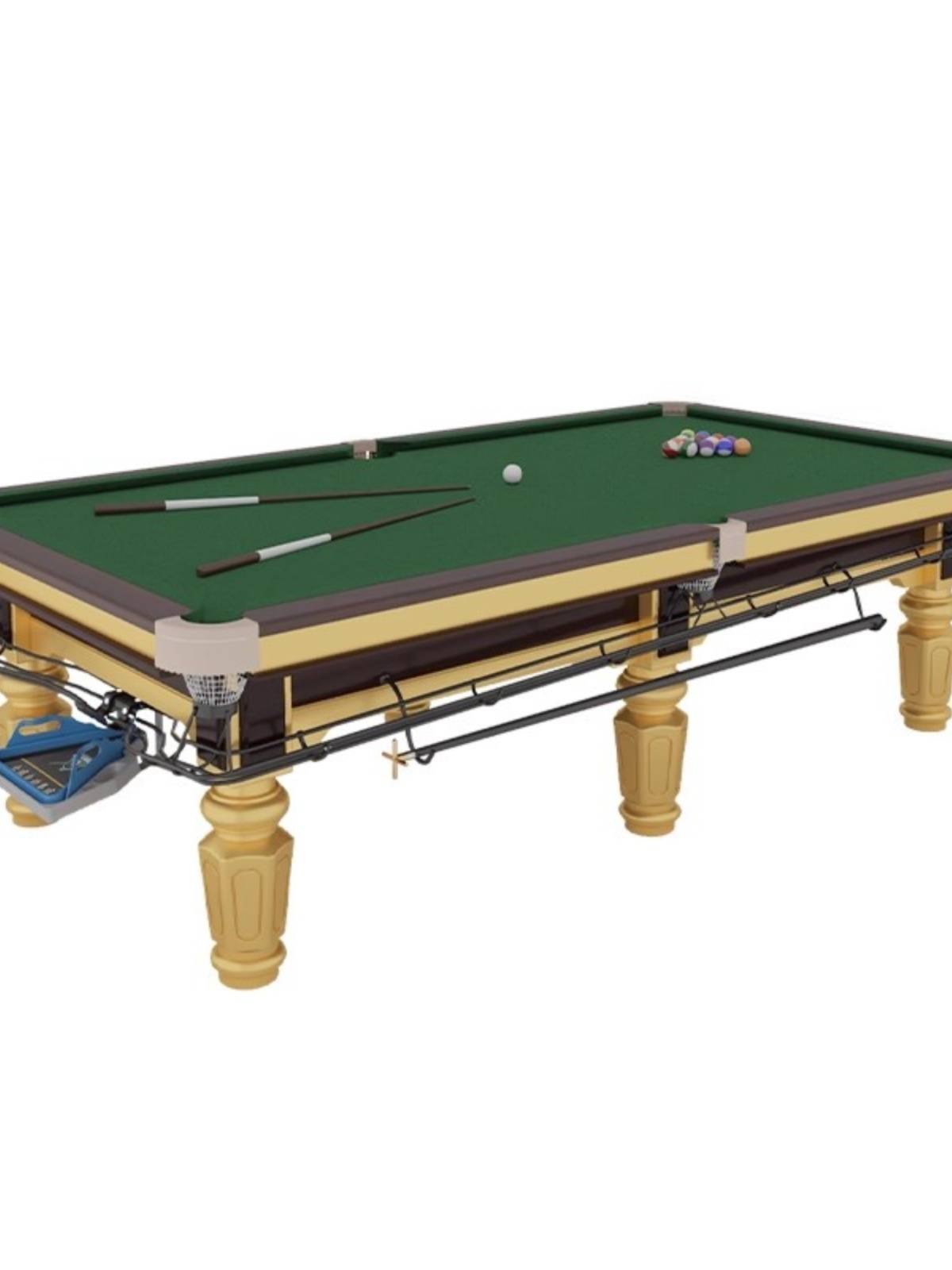 Joe model ball table standard type Sino -American black eight adult commercial household cases of marble green stone steel library room