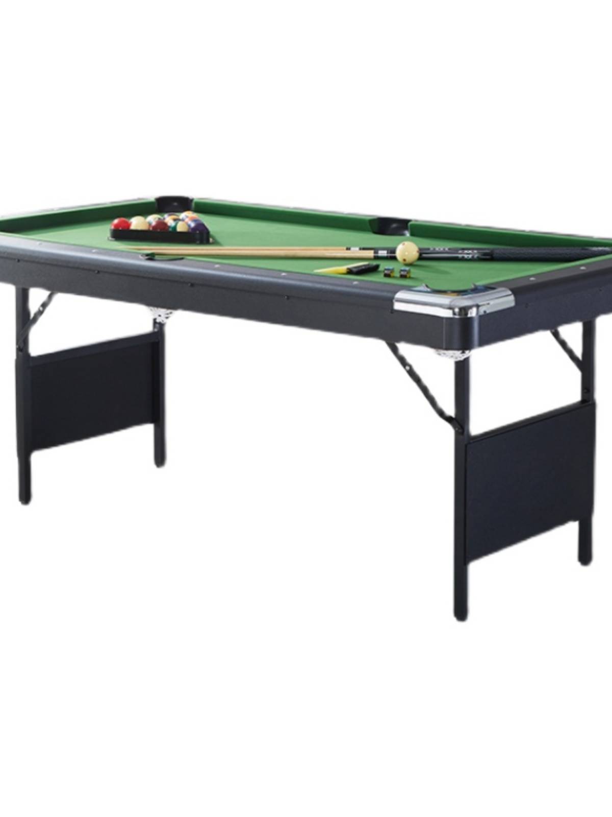 Folding multifunctional three -in -one one ball table Black Bado indoor entertainment children's desktop table table table table tennis table