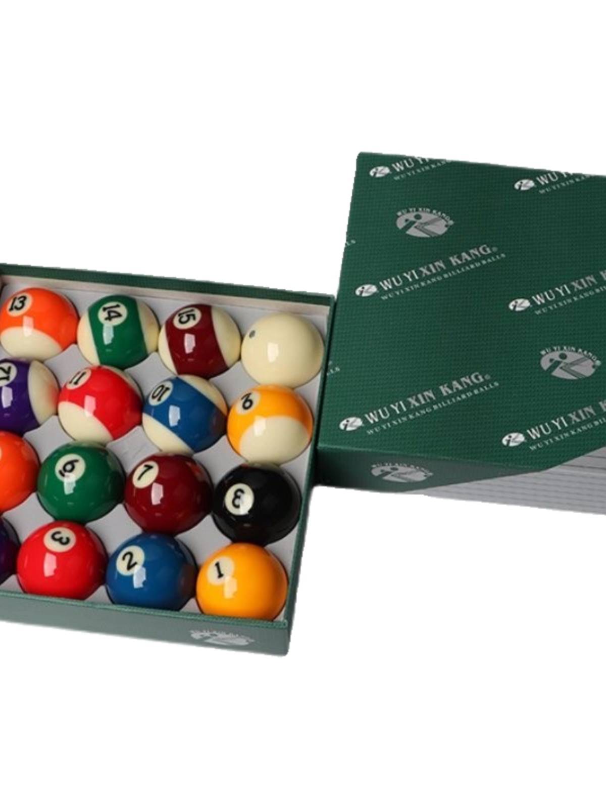 Xinkang 4A Crystal Ball Chinese Table Ball 5.72mm Large Black Eight American Mother Ball Zero Tableball Single Slip Sale