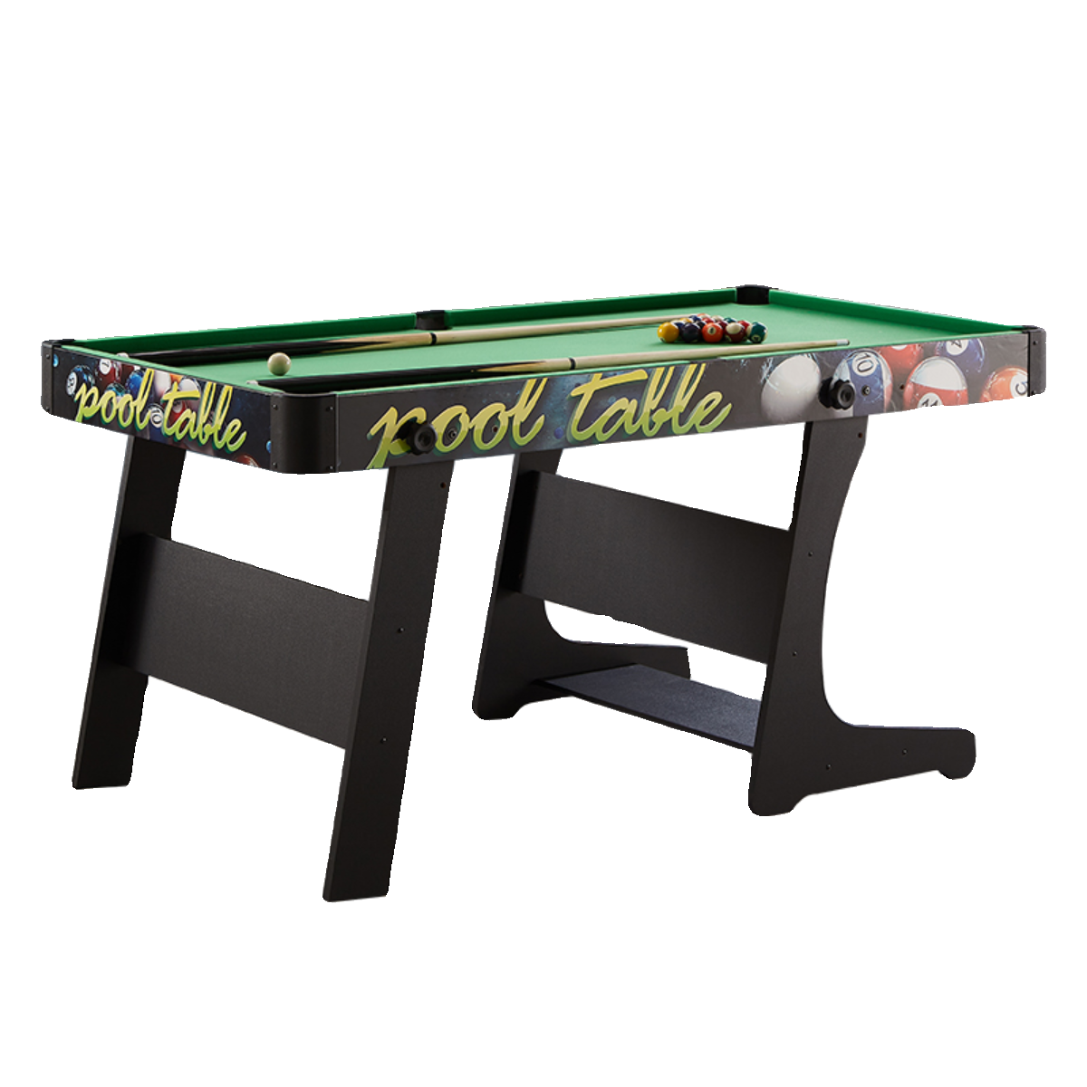 Billiards table can fold the standard for children's large trumpet tabletop household practice entertainment toy multi -functional sphere
