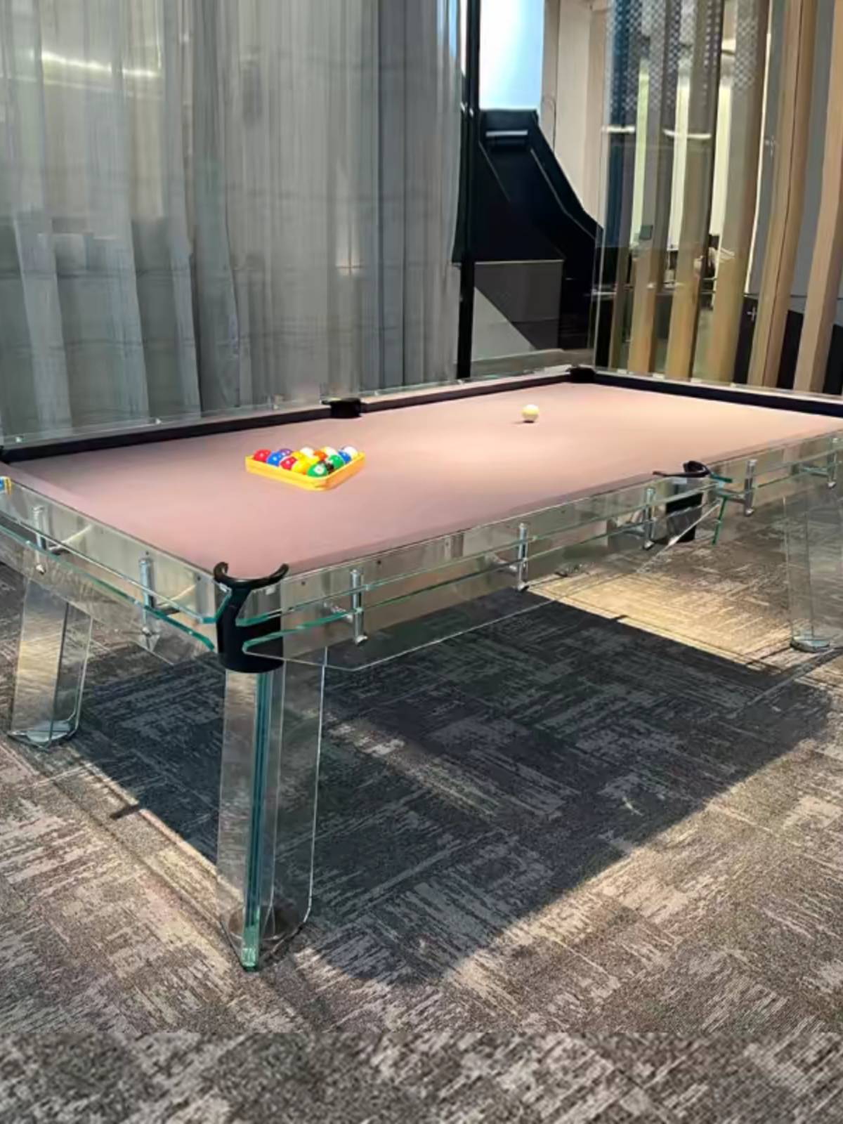 9 -foot crystal ball table