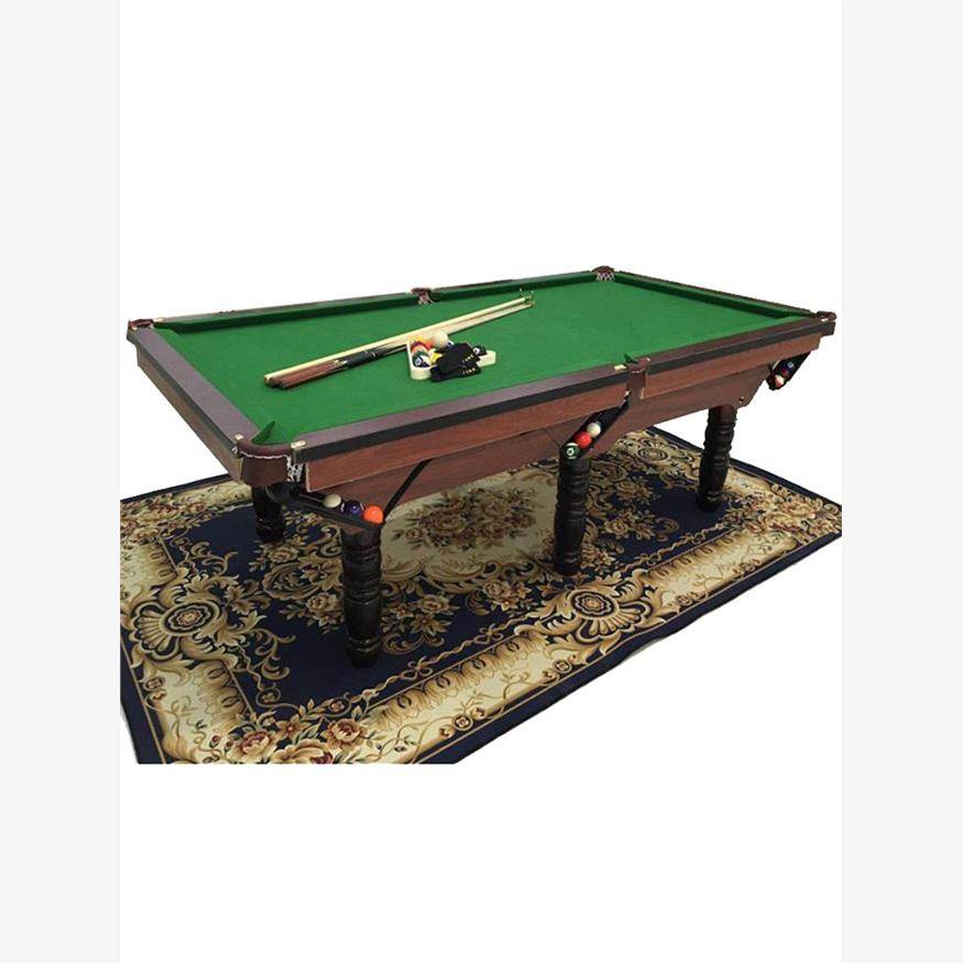 Guangzhou American Billiard Table Standard Adult Family Two -in Standard Black 8 Case Simple Table Nanchang Nanchang