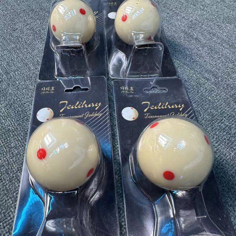Large Korean labeling mother ball Chinese billiard ball crystal ball standard Black Eighth Snooker snooker white ball genuine