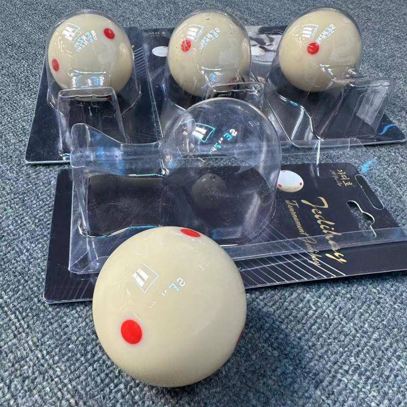 Large Korean labeling mother ball Chinese billiard ball crystal ball standard Black Eighth Snooker snooker white ball genuine