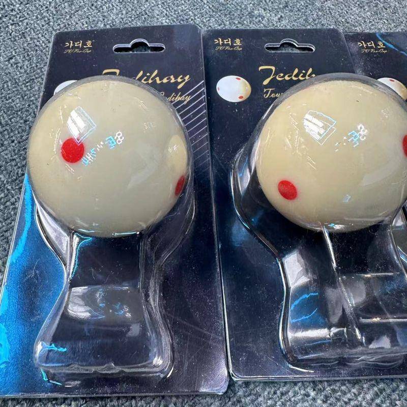 Large Korean labeling mother ball Chinese billiard ball crystal ball standard Black Eighth Snooker snooker white ball genuine