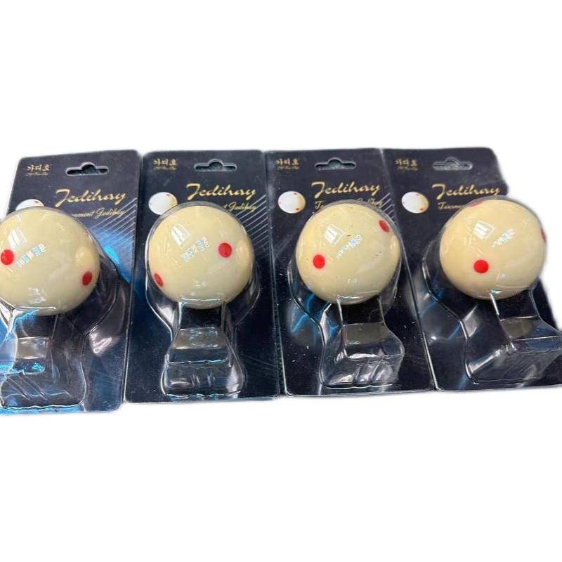 Large Korean labeling mother ball Chinese billiard ball crystal ball standard Black Eighth Snooker snooker white ball genuine