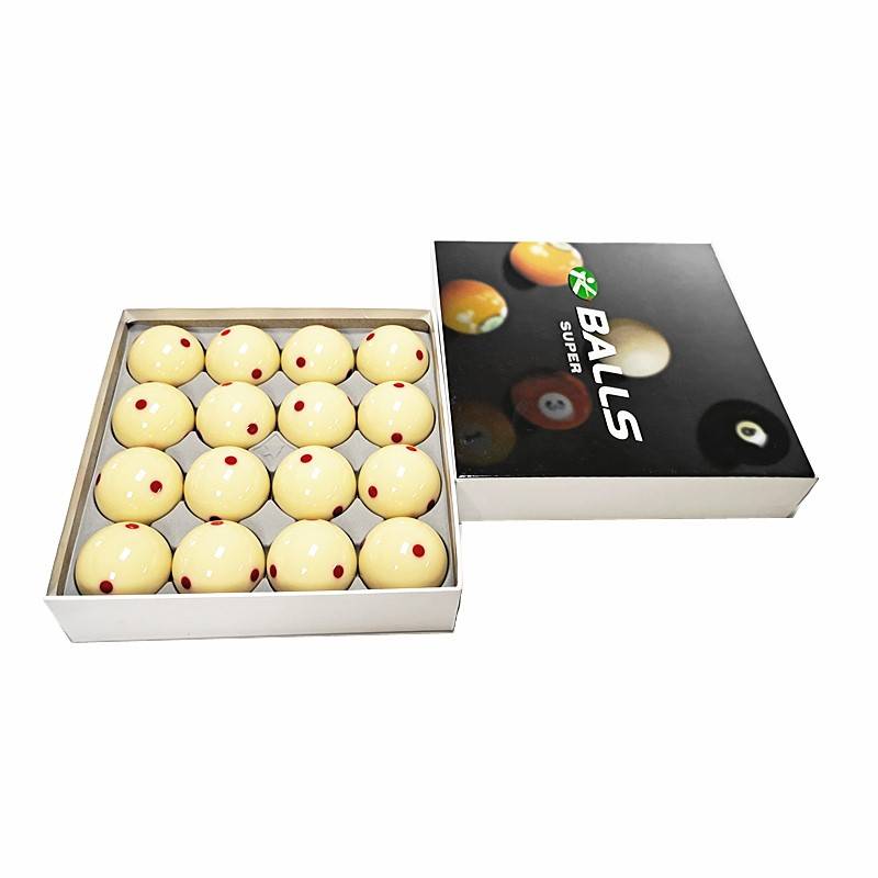 Billiards Red Dot Mother Ball Crystal Ball Blue Dot Large Ball Ball Ball White Ball Black 8 Training 6 -point Mother Ball