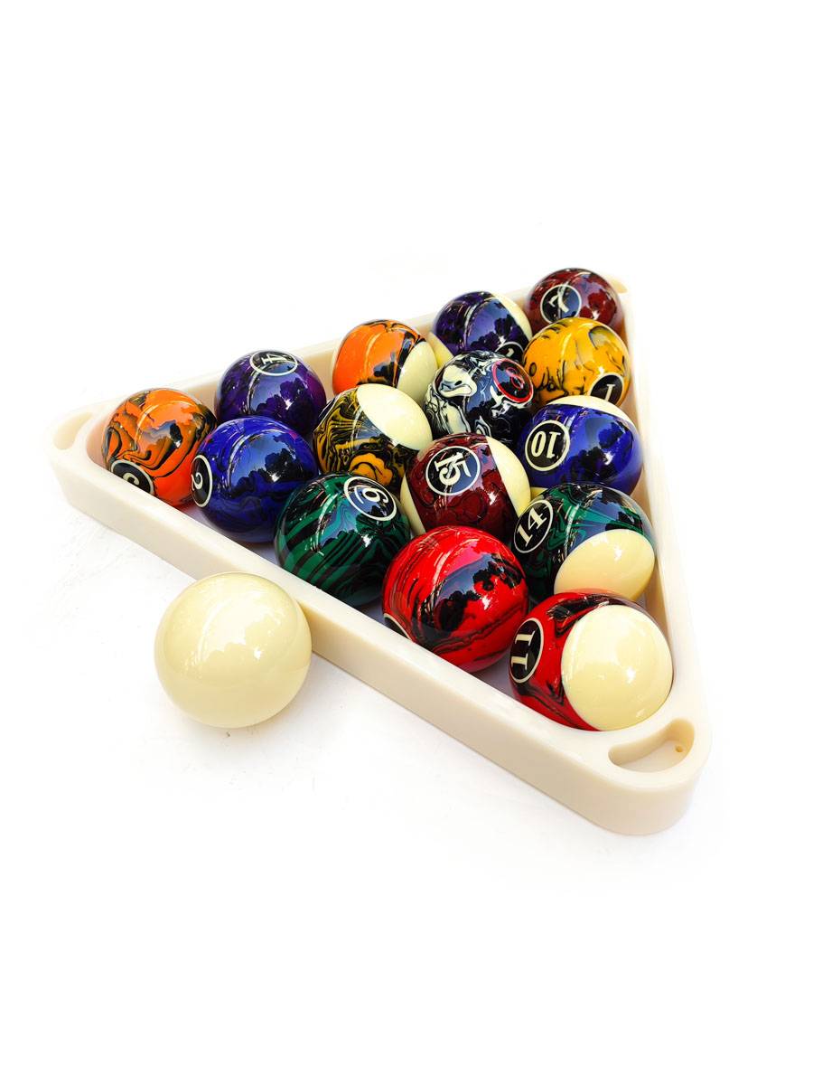 Black Eight Crystal Pill Balls American Sixteen Color Table Club Snooker Ball Standard Large Billiards Products Free Shipping