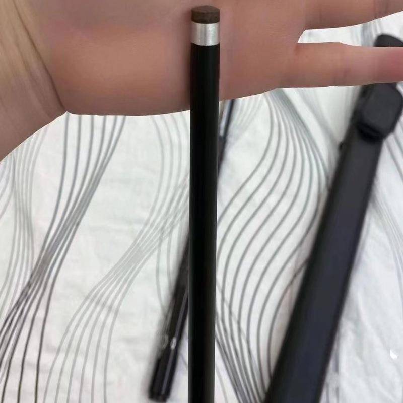 The size of the tabletop head of black technology carbon rod divided into American -style nine -ball billiard pole accessories pockets