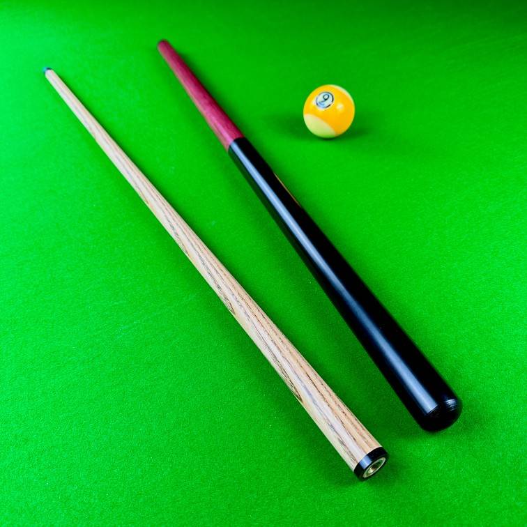 Battlestone rod jumping integrated rod opens the club Chinese -style eight -ball small steel cannon crystal head American nine -ball fried club