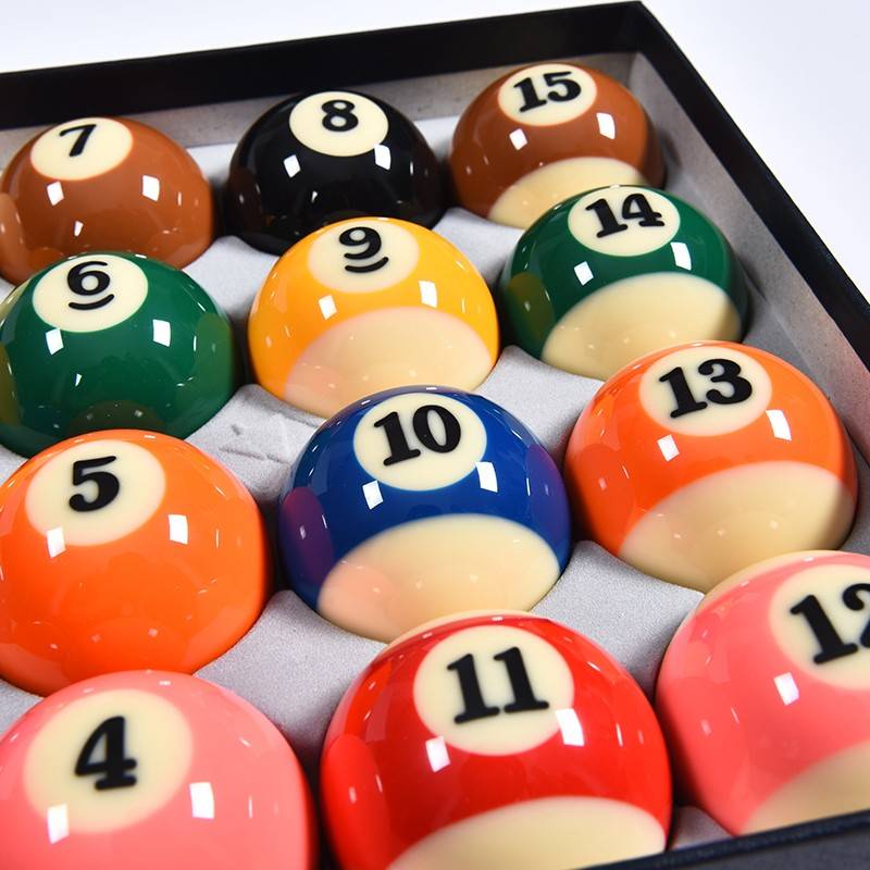 Billiards Ball Chinese Black 8 Billiards TV Crystal Power Ball Ball Ball Ball Accessories Black Eight Ball Products Large