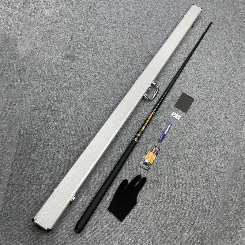 Small head 10mm [Dongfang Flying Dragon Pass] Silver -grained aluminum rod box suit