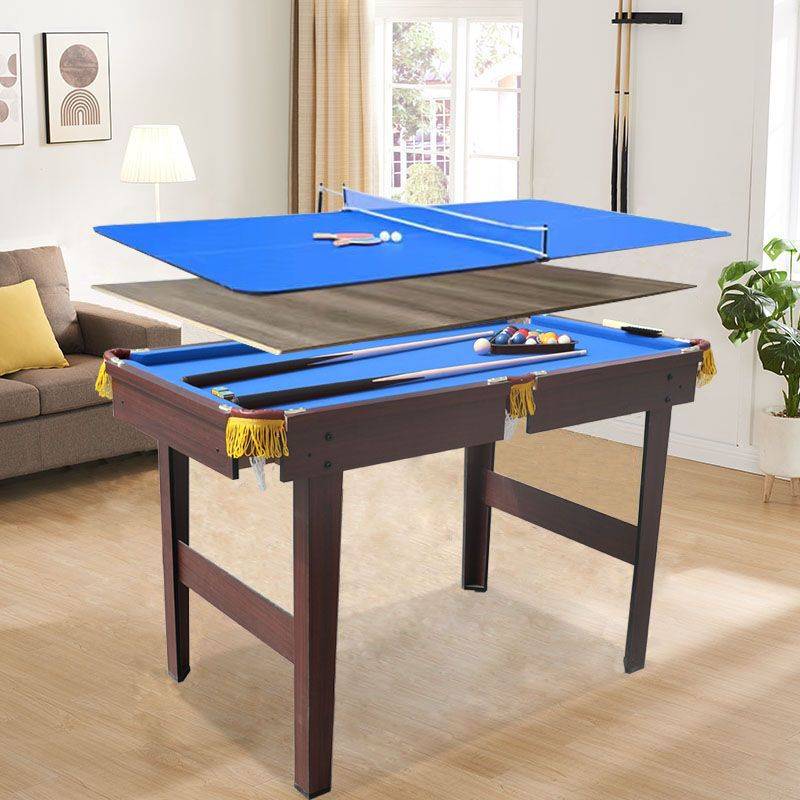 Folding table ball table black eight American home billiard table children's table ball adult practice ball table tennis table dual -use billiards
