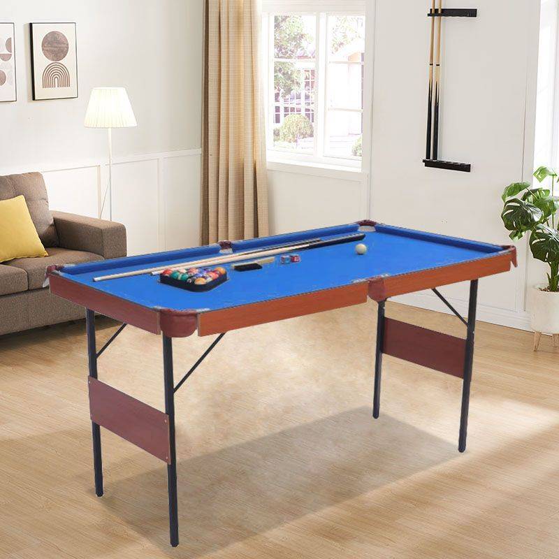 Folding table ball table black eight American home billiard table children's table ball adult practice ball table tennis table dual -use billiards