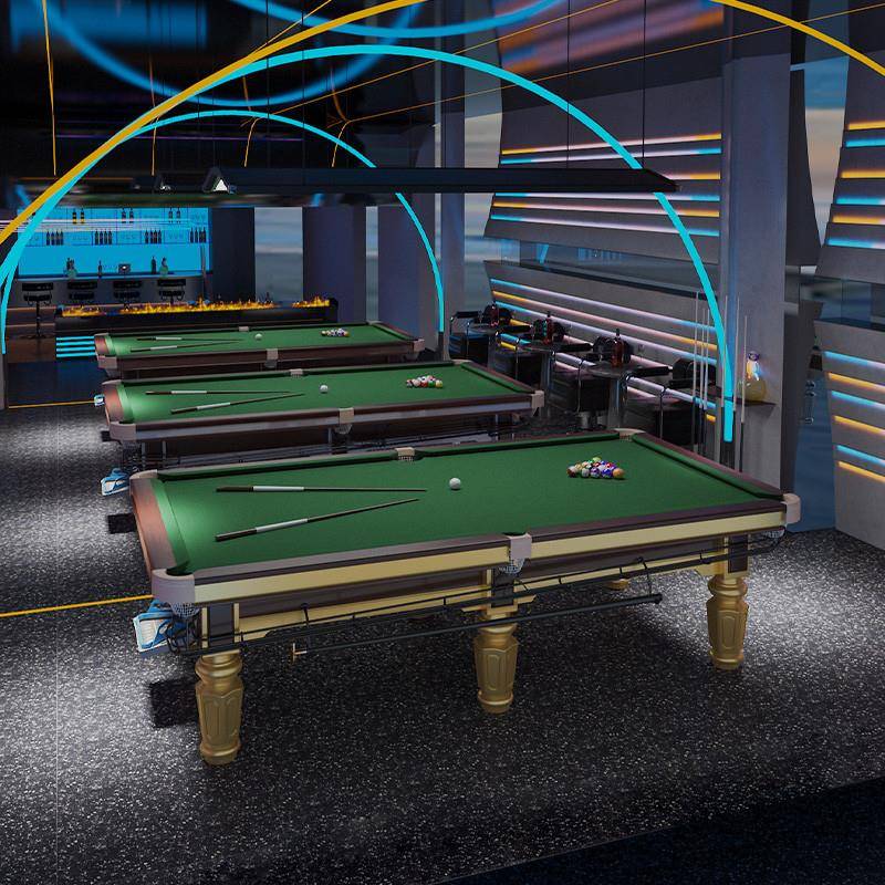 Billiards table Standard Household Adult Chinese Black Black Table Pilling Taiwan Commercial Billiards Hall Marble Tesco Manufacturer