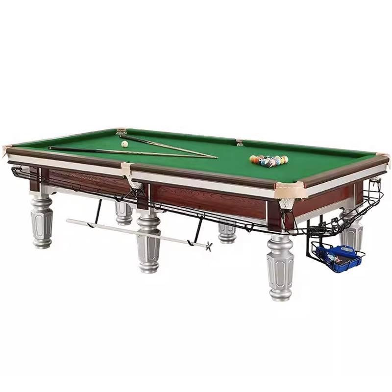 Billiards Table Standard Chinese Black Black Eight Ball Hall Villa Club Special Manufacturers Direct Sales Standard Type of Taiwan Ball Table