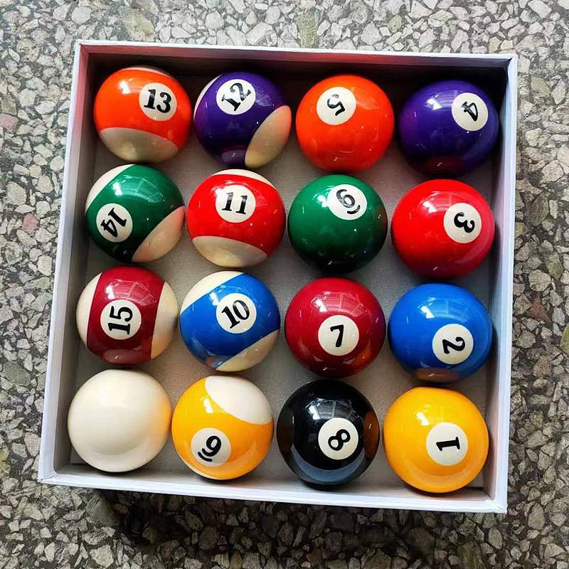 57.2mm billiards American billiards Black Eight Ball Pills Common Ball Package Snoon Accessories Billiards Products