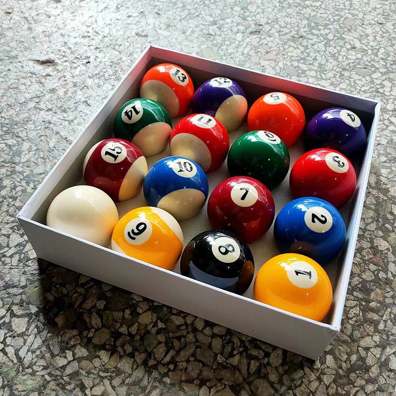 57.2mm billiards American billiards Black Eight Ball Pills Common Ball Package Snoon Accessories Billiards Products