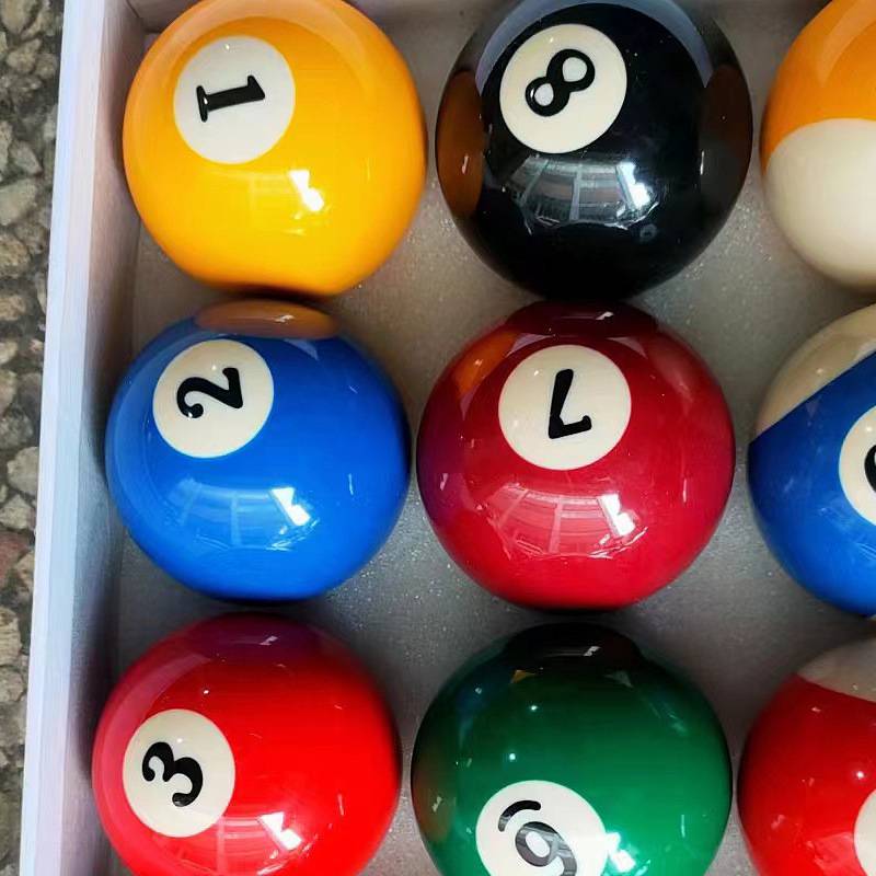 57.2mm billiards American billiards Black Eight Ball Pills Common Ball Package Snoon Accessories Billiards Products