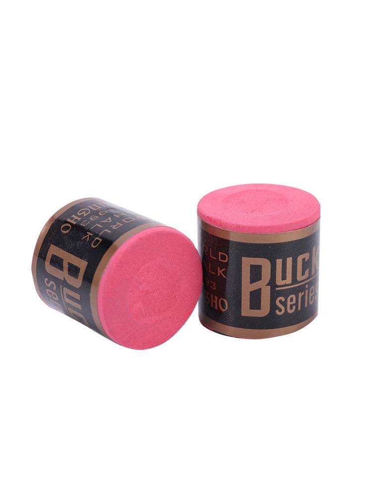Buck billiards chocolate powder American black 8 rod nine -ribes of round ingenious powder cylindrical powder pink balls