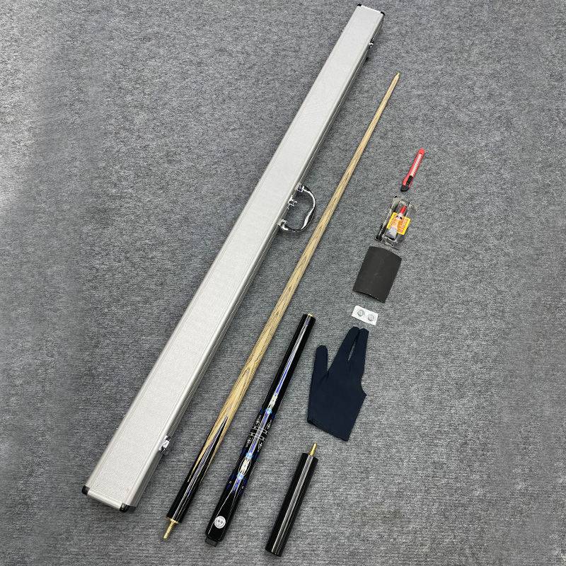 Small head 10mm [blue lotus split body] Silver aluminum pole box