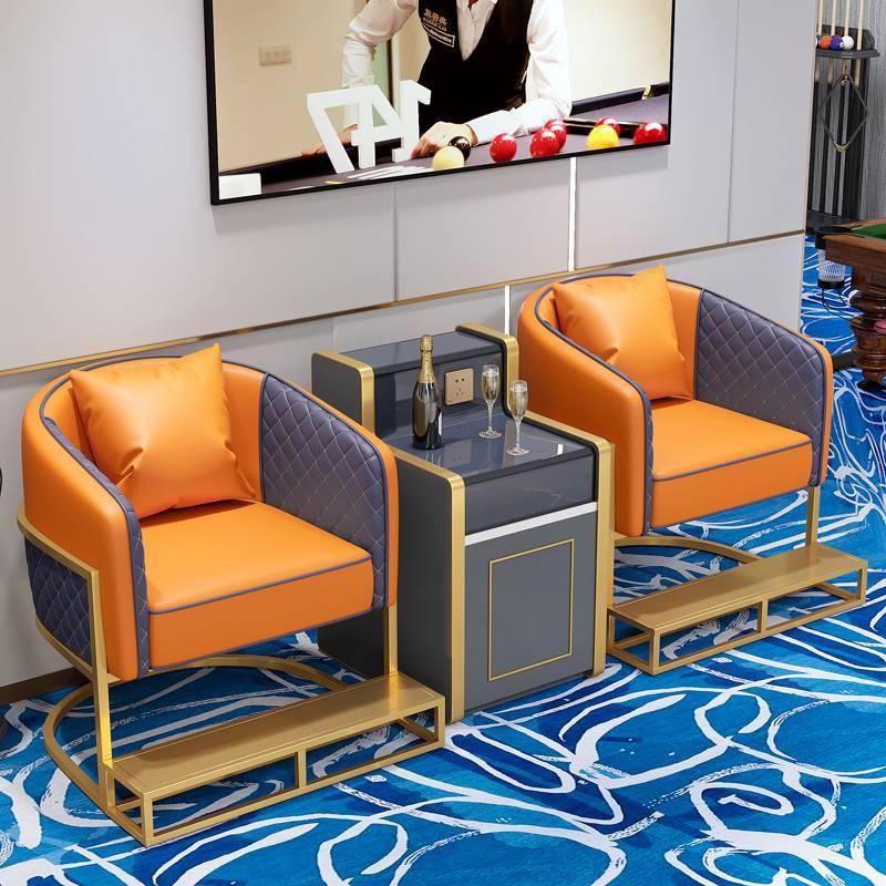 Billiards room watching chair competition for high -end casual tables and chair seats to watch ball chairs light luxury high -end table tennis hall