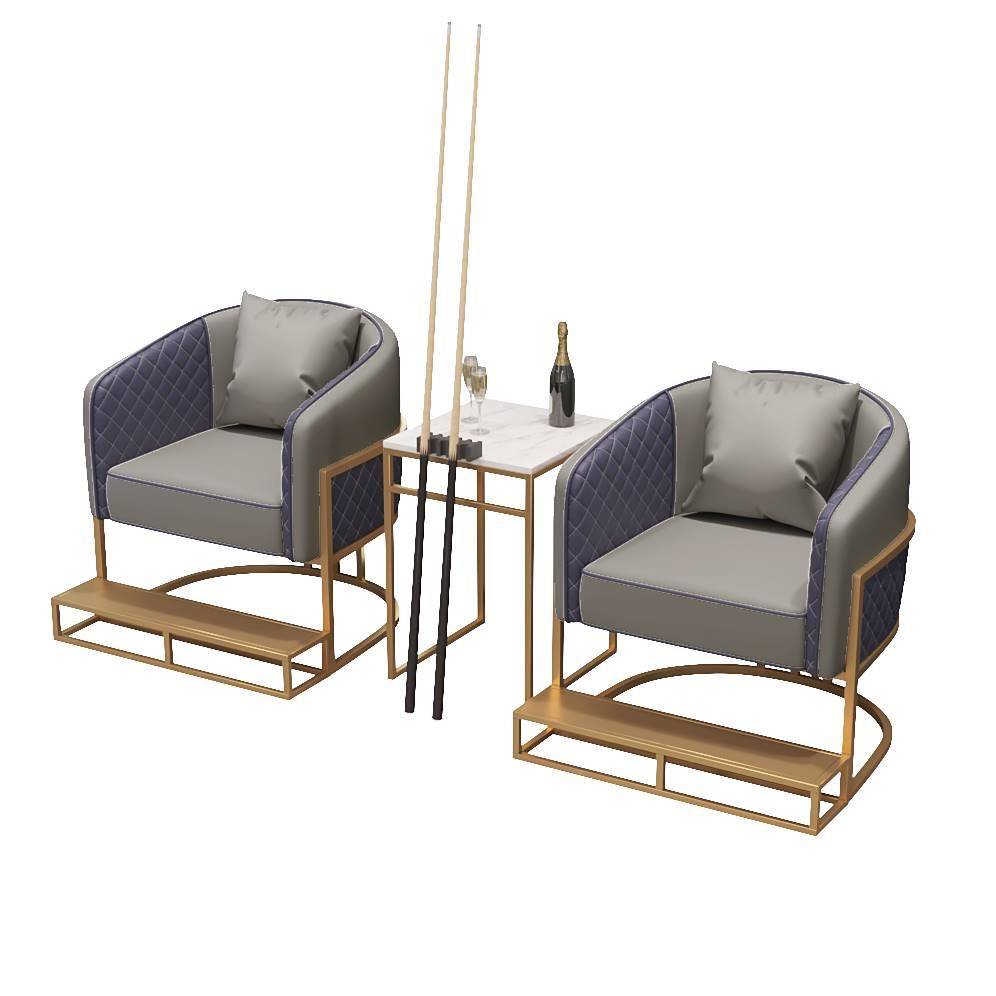Billiards room watching chair competition for high -end casual tables and chair seats to watch ball chairs light luxury high -end table tennis hall