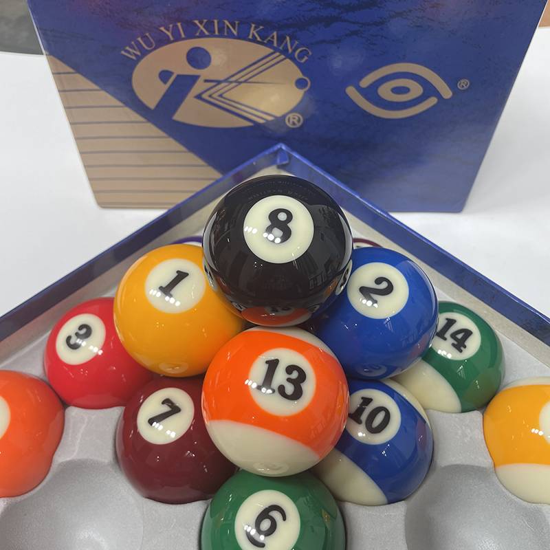 Xinkang Black 8 Belips Big Crystal Ball Standard 16 Color Press Club American COHCC Accessories Eight Balls