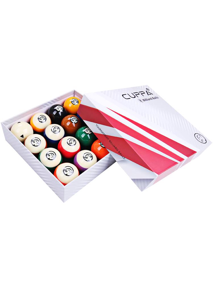 CUPPA Platinum Phenolic Phenolic resin High bulleton ball Chinese black eight -American nine ball standard 5.72 crystal ball