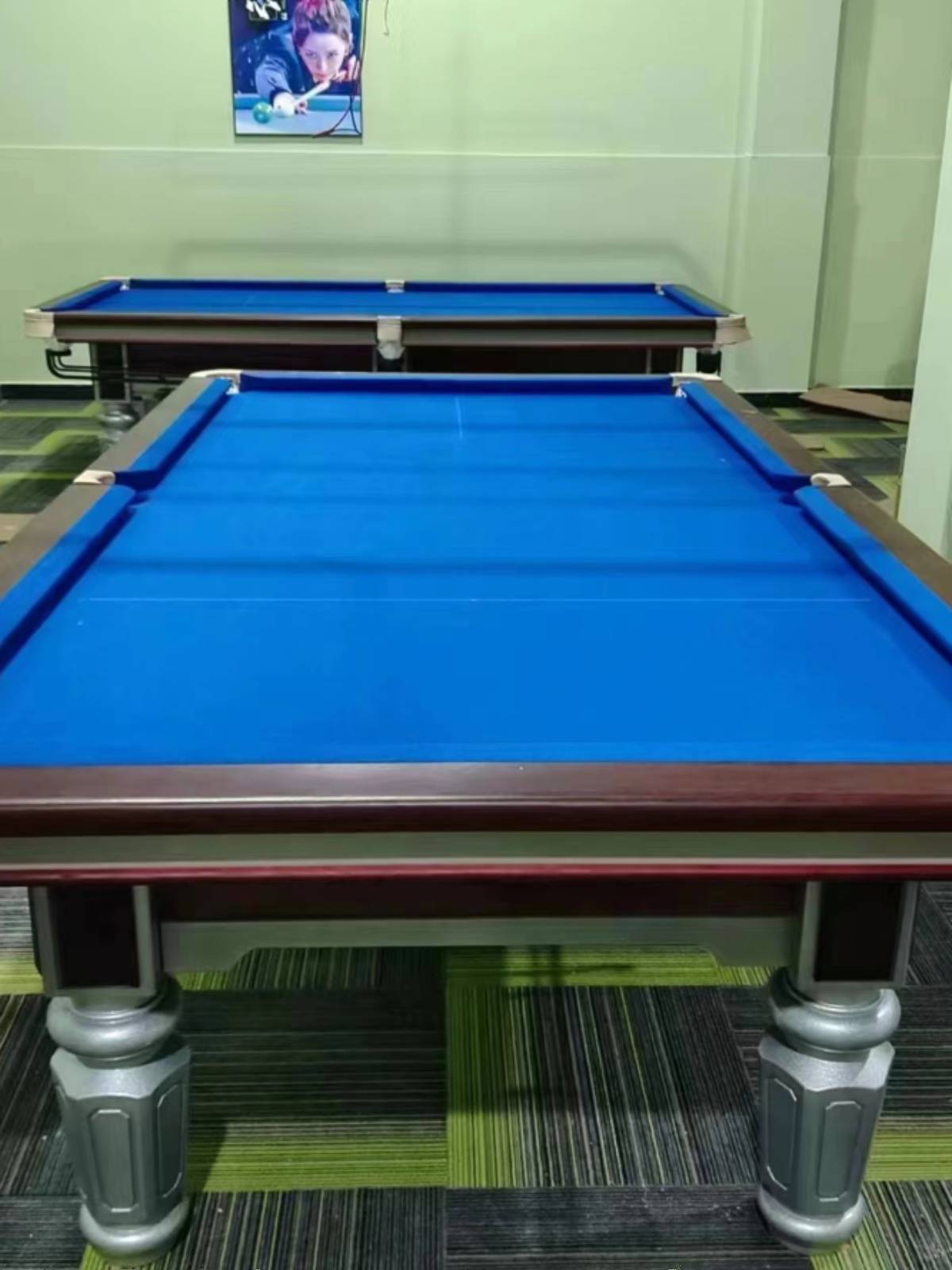 Billiards table Standardized American Adult Commercial Chinese Black Eight Steel Studio Studio Marble Competition Special Power